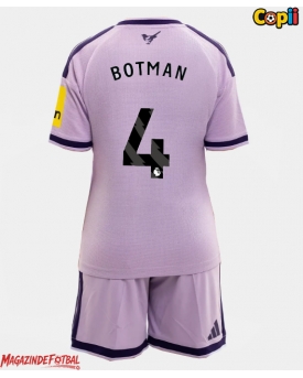 Newcastle United Sven Botman #4 Echipament de Fotbal Replică 2026-27 Copii Treilea (+ Șorturi)